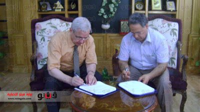 توقيع بروتوكول تعاون بين جامعة المنصورة ومستشفى طرابلس