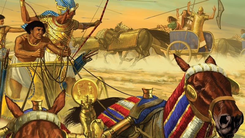 الجيش الفرعونى قديما