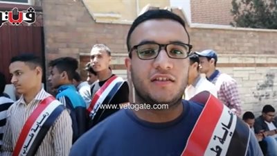 طالب يوجه رسالة لشباب المنيا: 