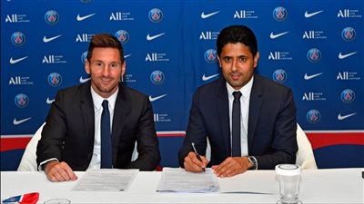 مشاهد وتصريحات مثيرة بمؤتمر تقديم ميسي في باريس سان جيرمان |فيديو وصور