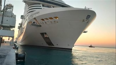 بلدنا من السماء.. تصوير جوي يرصد أعمال إنشاء ميناء الصيد بسفاجا 