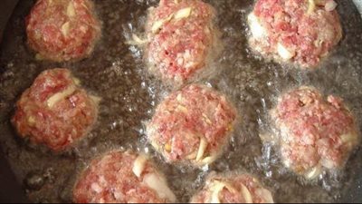 أسهل طريقة لعمل الكفتة المقلية