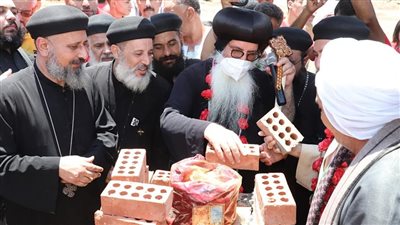 5 أشياء وضعت في حجر أساس مبني «العائلة المقدسة» بطما.. تعرف عليها