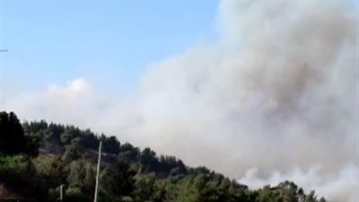 اندلاع حريق هائل في مستوطنة إسرائيلية| فيديو