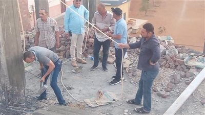 حملة مكبرة لإزالة التعديات على الأراضي الزراعية بأسيوط