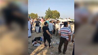 مصرع 3 أشخاص وإصابة 12 آخرين في حادث تصادم بالمنوفية | فيديو