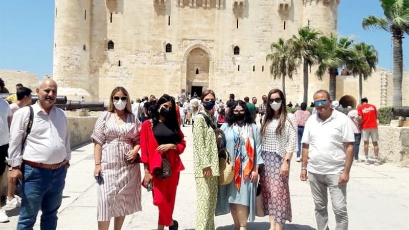 زيارة وفد المؤثرين