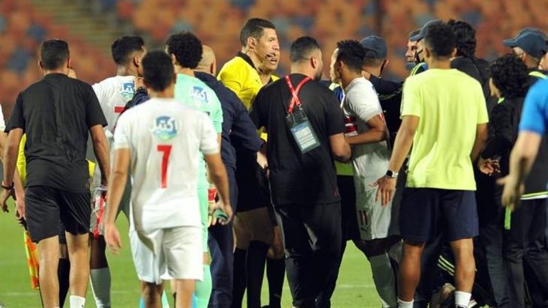 اعتراض لاعبي الزمالك