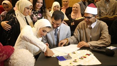  جيانا فاروق تحتفل بعقد قرانها في التجمع الخامس| فيديو وصور