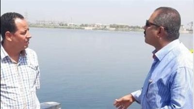 رئيس مدينة نجع حمادي يتابع سير العمل بالقناطر