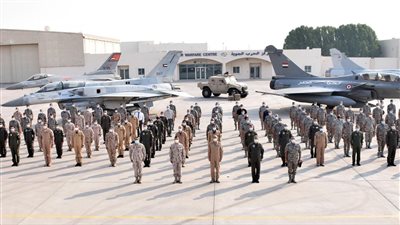 ختام فعاليات التدريب المشترك الجوى المصرى الإماراتى (زايد-3) بالإمارات