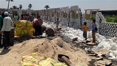 رفع 129 إشغالا خلال حملات بالزقازيق 