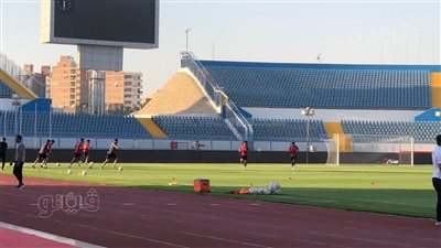 مران مستبعدي سيراميكا كليوباترا قبل مباراة المحلة | صور