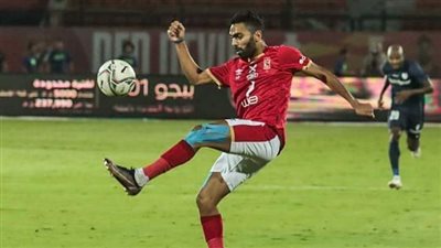 اختبار طبي لـ حسين الشحات لتحديد موقفه من مباراة طلائع الجيش