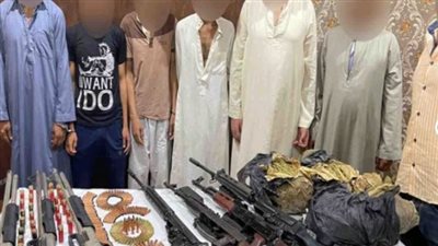 ضبط 26 قطعة سلاح ناري و5 قضايا مخدرات في حملات أمنية بالجيزة وسوهاج 