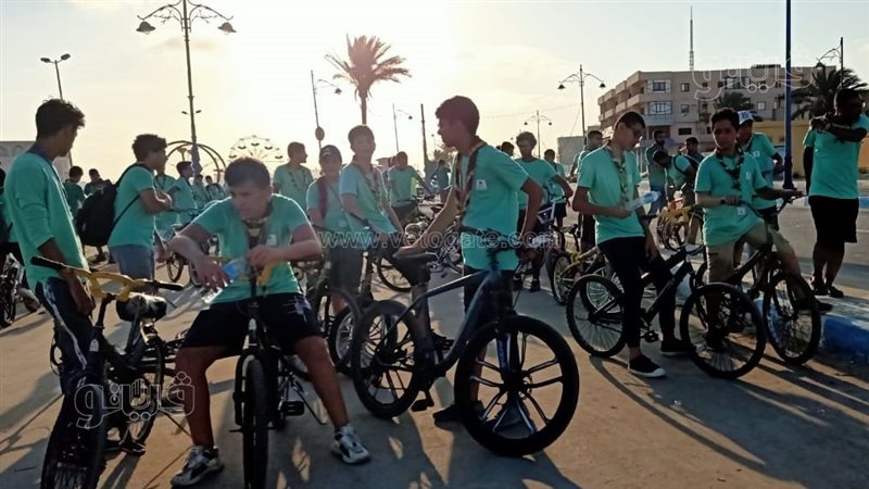 مارثون دراجات لشباب