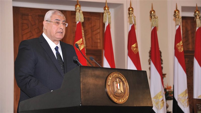 المستشار عدلى منصور