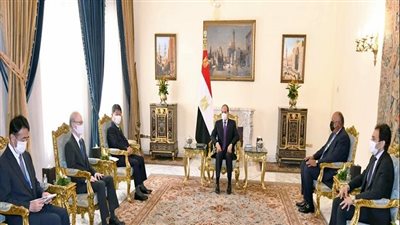 السيسي يبحث مع وزير خارجية اليابان تطورات الأوضاع الأخيرة في أفغانستان