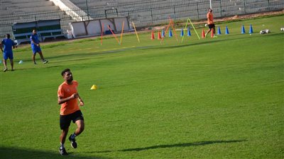 غزل المحلة يفقد جهود رسلان ومحمود رضا في مباراة الإنتاج | صور 