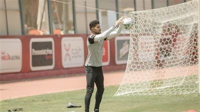 إصابة علي لطفي في مران الأهلي 