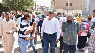محافظ الشرقية يتابع الأعمال الإنشائية لحديقة كفر الزقازيق وممشى بحر مويس