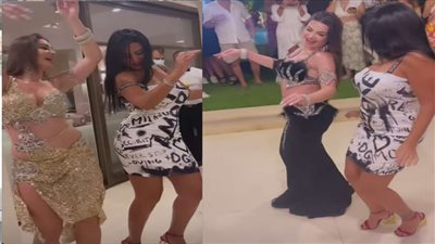 رانيا يوسف تتصدر تويتر بعد رقصها المثير مع جوهرة.. ومتابعون: المصري يكسب