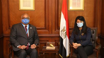 وزيرة التعاون الدولي تلتقي المدير القطري الجديد لبرنامج الأغذية العالمي في مصر