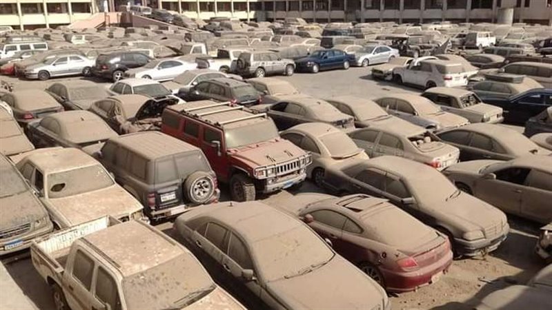 سيارات جمارك مطار