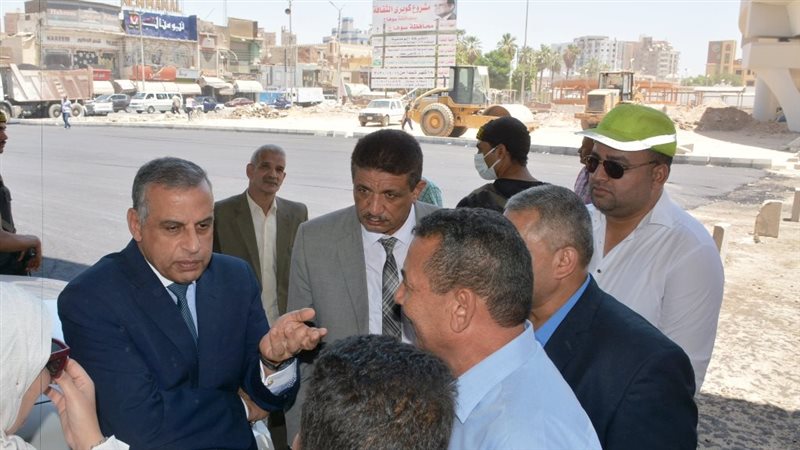 محافظ سوهاج يتفقد
