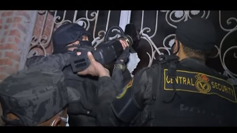 مداهمة امنية بالدقهلية