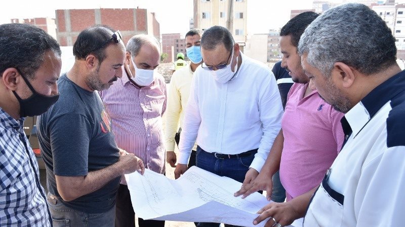المحافظ يتابع أعمال