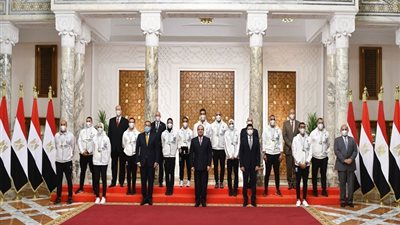  بسام راضي: السيسي يكرم أبطال طوكيو.. ويشيد بإنجازات البعثة الأولمبية وإسهامهم في تعزيز مكانة مصر دوليا