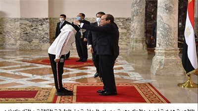  شاهد.. متحدث الرئاسة ينشر فيديو تكريم السيسي أبطال مصر الحاصلين على ميداليات في طوكيو