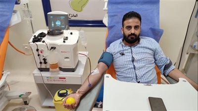 استقبال 1320 متبرعا بمراكز تجميع البلازما خلال شهر | صور