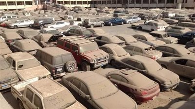 موديلات متنوعة.. جمارك مطار القاهرة تعرض اليوم 42 سيارة في مزاد علني | صور