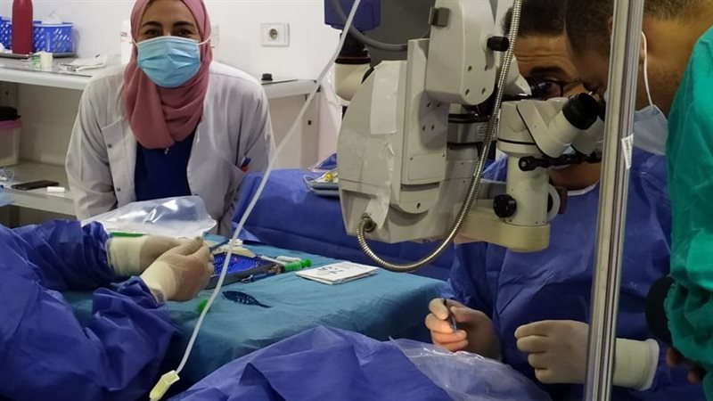 نجاح فربق رمد المنصورة