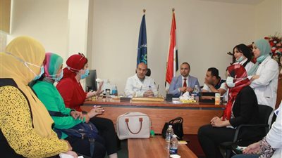 حقوق المريض تناقش شهريا نسبة رضاء منتفعي التأمين الصحي الشامل ببور سعيد