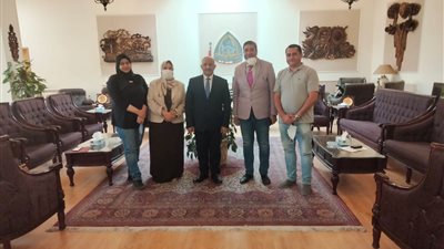 مسعود: خطة لتطعيم أعضاء هيئة التدريس والطلاب بجامعة الزقازيق