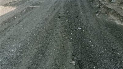 رصف الطريق الدائري بصفط اللبن بالجيزة |صور