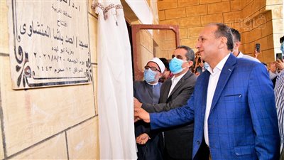بتكلفة 4.5 مليون جنيه.. محافظ الغربية يفتتح مسجدين بطنطا | صور