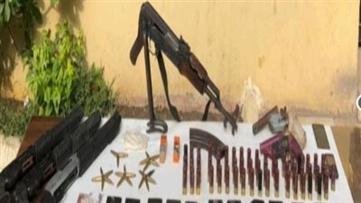القضاء على بؤرتين إجراميتين لتجارة المخدرات والأسلحة بالمنوفية والدقهلية 