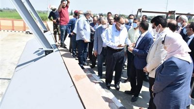 محطة وسيطة لتجميع ونقل المخلفات بالإبراهيمية فى الشرقية