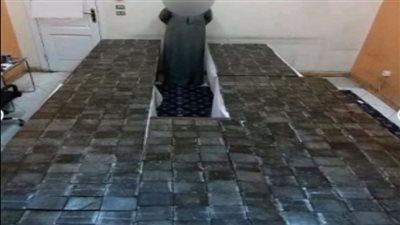 ضبط 100 طربة حشيش بحوزة اثنين من العناصر الإجرامية بالإسكندرية