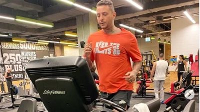 أحمد الفيشاوي داخل الجيم في أحدث ظهور له