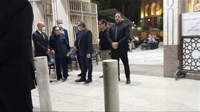 سمير صبري في عزاء فيصل ندا: 