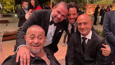 جورج وسوف يحتفل بزفاف ابنه