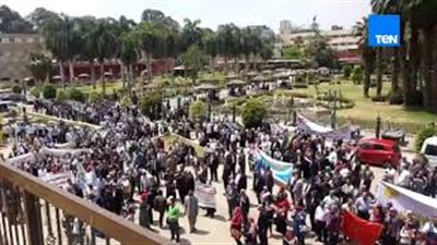 المئات يحتشدون أمام لجنة بقصر النيل للإدلاء بأصواتهم (فيديو)