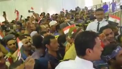 كثافة تصويتية للمصريين في الكويت وهتافات 