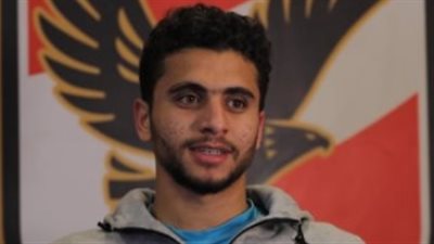 محمد محمود يظهر في مران الأهلي