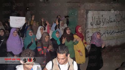 أهالي ميت غمر يفضون مسيرة لعناصر الإرهابية بالدقهلية